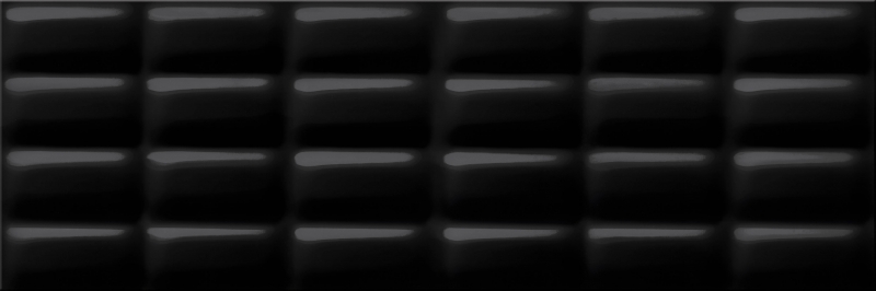 Плитка Opoczno Pret A Porter Black Glossy Pillow Structure