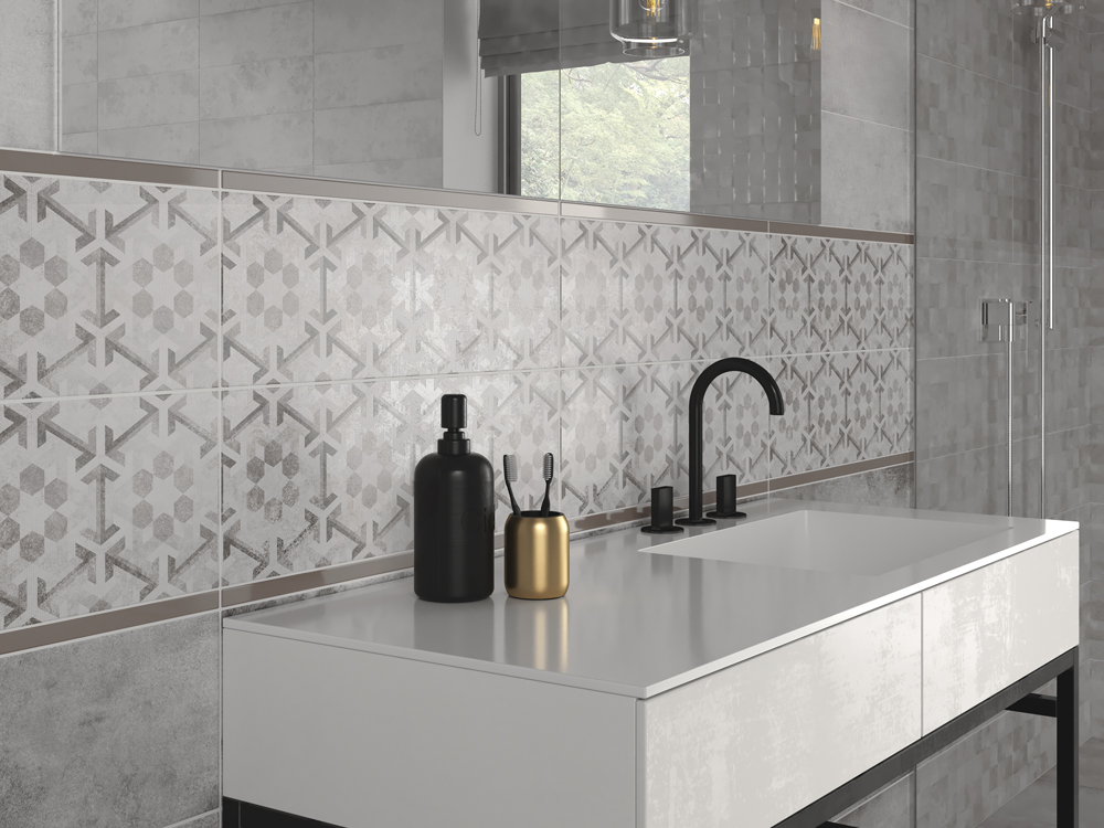 Декор Cersanit Concrete style geometric