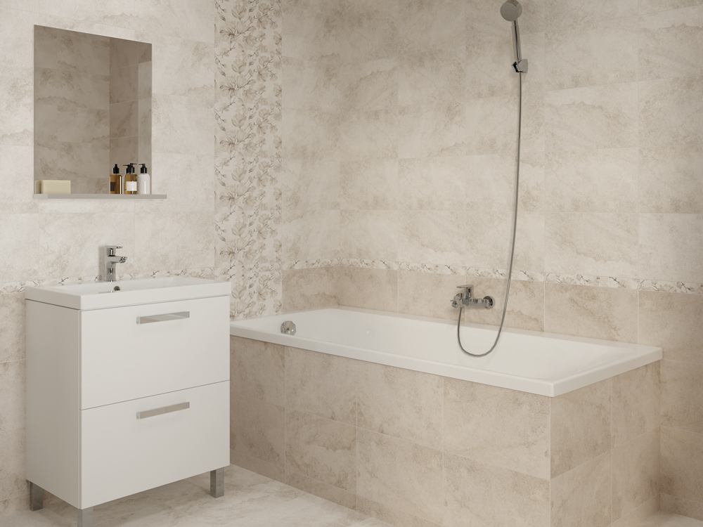 Плитка Cersanit Matilda beige стена