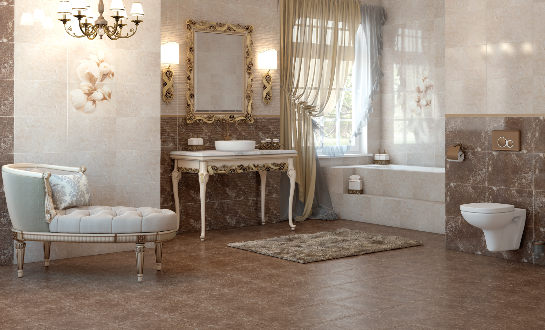 Плитка Opoczno Nizza Brown