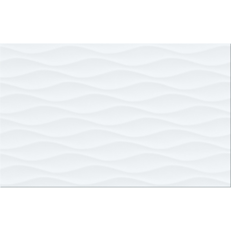 Плитка Cersanit Rika White Wave Structure Glossy 25x40 G1