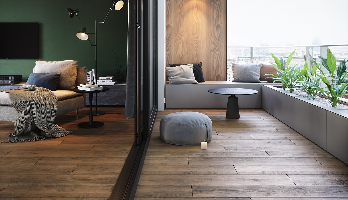 Плитка Opoczno Rustic Brown 1
