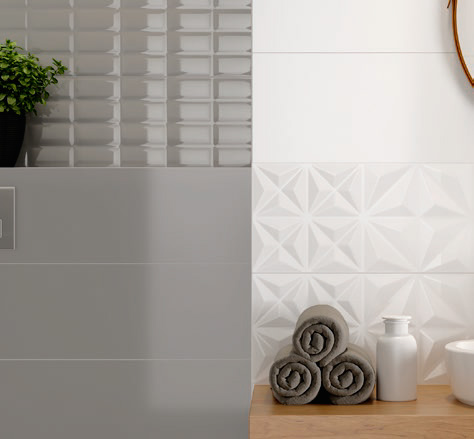 Плитка Opoczno WHITE MAGIC GREY GLOSSY 25X75