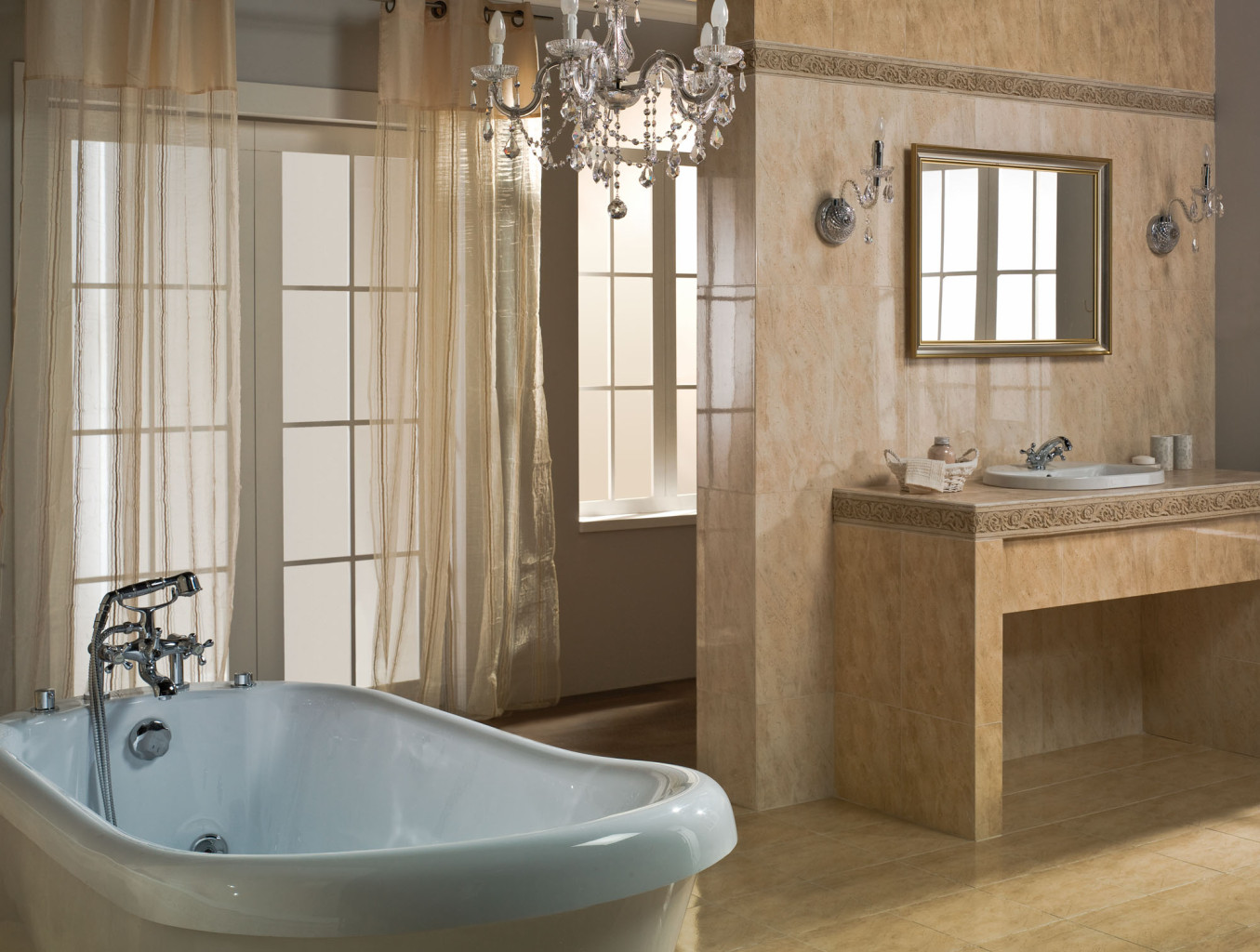 Декор Salonika Cream Border Classic 6.1*29