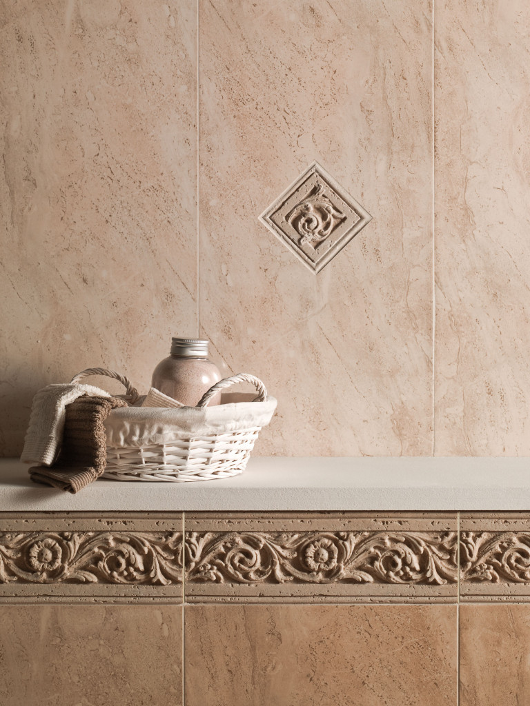 Декор Salonika Cream Border Classic 9.8*29