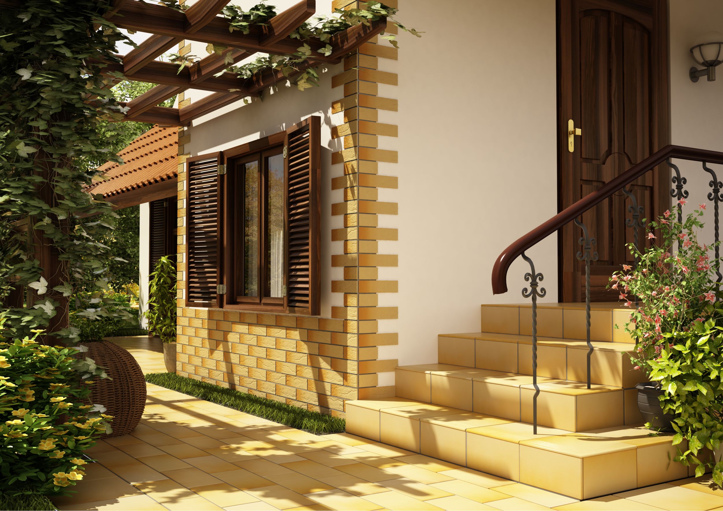 фасадная часть здания