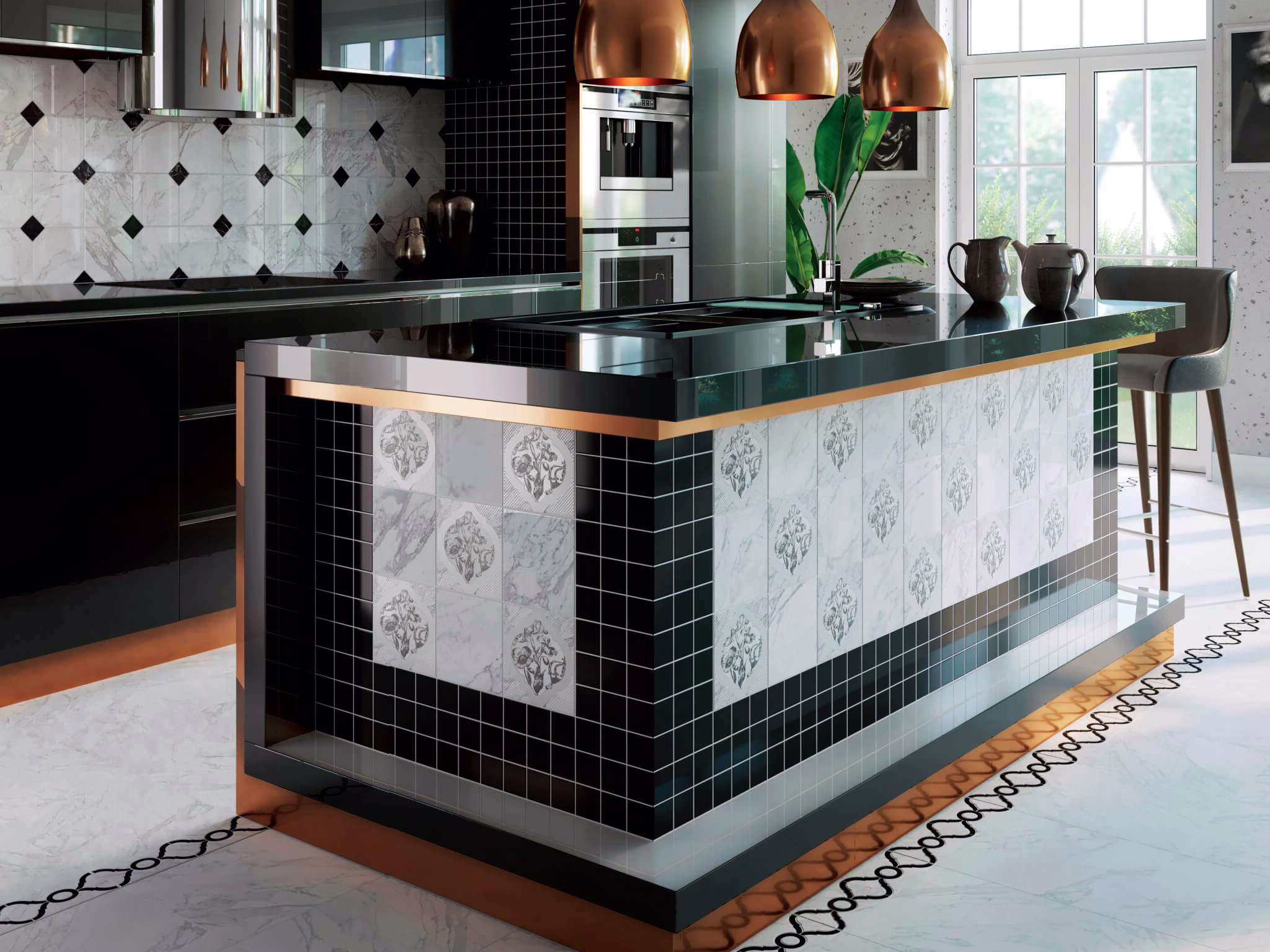 Как сочетать керамическую плитку kerama marazzi